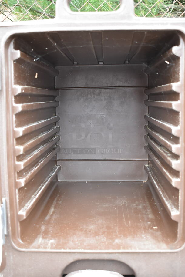 3 Brown Poly Insulated Food Catering Carrying Cases Including Cambro and Carlisle. 3 Times Your Bid! - Image 3 of 3