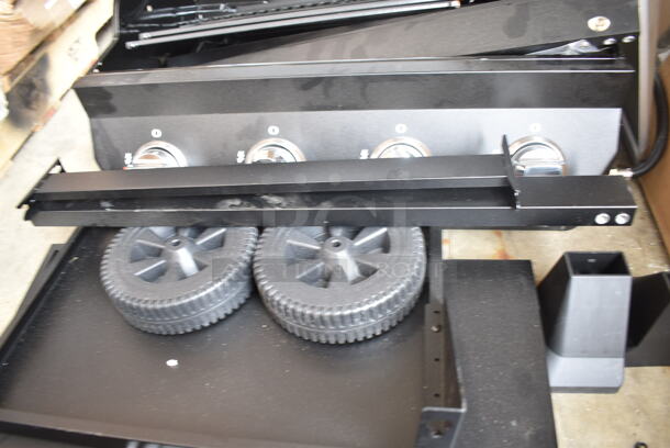 BRAND NEW SCRATCH AND DENT! Nexgrill 720-0925PG Outdoor Portable Grill. See Pictures for State of Disassembly.  - Image 4 of 12