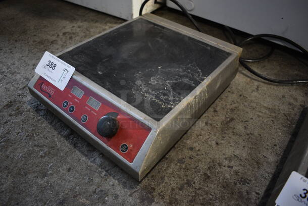 2017 Avantco IC 1800 Stainless Steel Commercial Countertop Electric Powered Single Burner Induction Range. 120 Volts, 1 Phase. 12x15x4 - Image 2 of 6