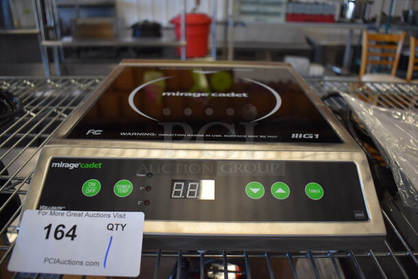 BRAND NEW! 2022 Vollrath 59300 Stainless Steel Commercial Countertop Electric Powered Single Burner Induction Range. 120 Volts, 1 Phase. 12x15x3. Tested and Working!