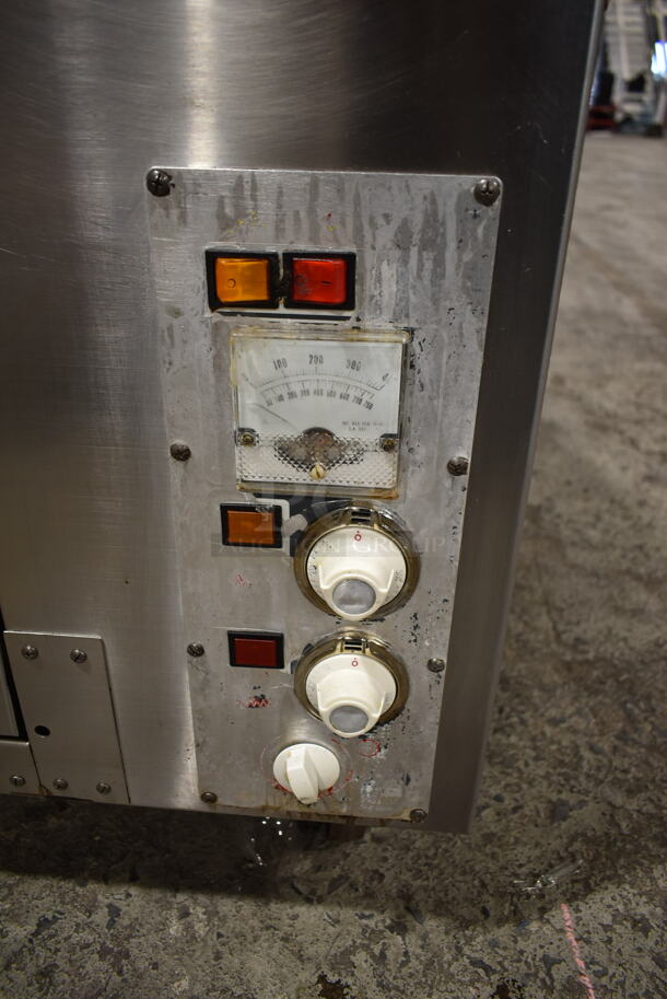 3 Stainless Steel Commercial Electric Powered Bakery Oven on Commercial Casters. 240 Volts, 1 Phase. 3 Times Your Bid! - Image 9 of 12