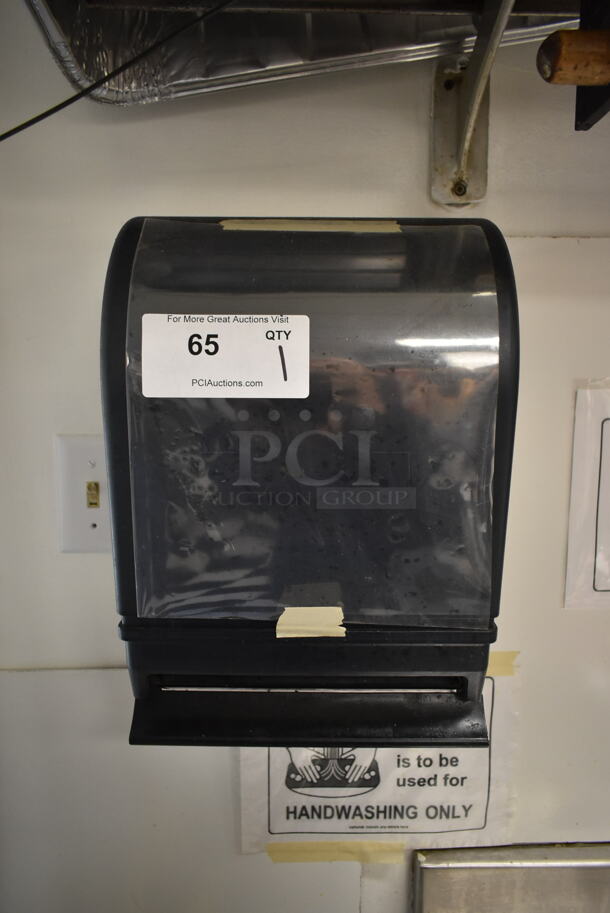 Poly Wall Mount Paper Towel Dispenser. (kitchen) - Image 1 of 3