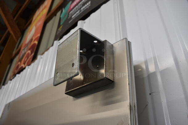 2 Metal Commercial Swinging Kitchen Doors w/ Brackets. 36x5x82. 2 Times Your Bid! - Image 6 of 6