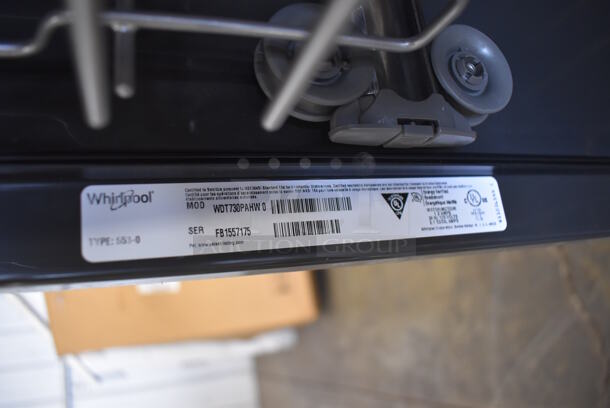 BRAND NEW SCRATCH AND DENT! Whirlpool WDT730PAHW 0 Metal Undercounter Dishwasher. 24x24x35 - Image 8 of 9