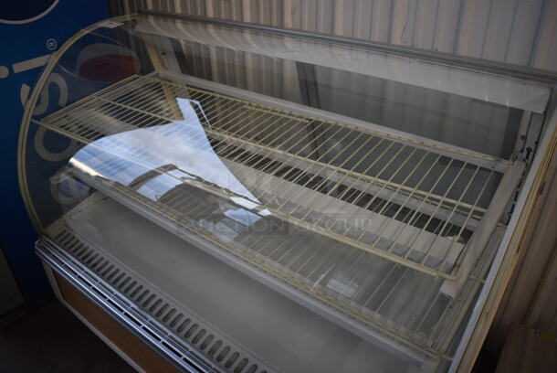 Metal Commercial Floor Style Deli Display Case Merchandiser. 59x38x50. Cannot Test - Unit Was Previously Hardwired - Image 4 of 4