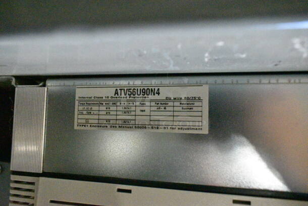 Square D Altivar A07 ATV56U90N4 AC Drive. 460 Volts, 3 Phase.  - Image 9 of 10