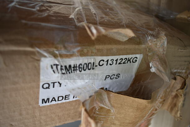 BRAND NEW SCRATCH AND DENT! Regency 600L-C13122KG Space Solutions Gray 12" x 12" x 78" Single, 3 Tier Locker - Unassembled - Image 2 of 2