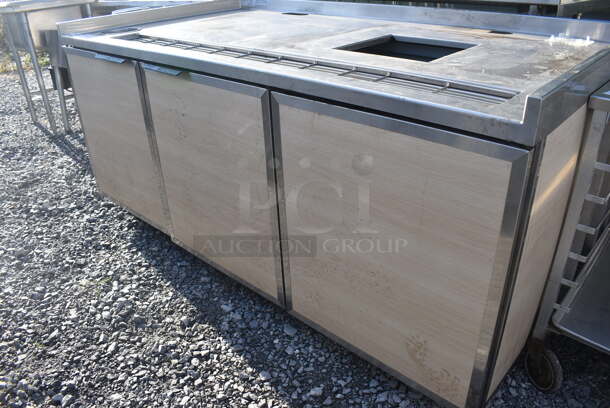 Duke SUB-BD-72-RM Stainless Steel Commercial Soda Station w/ 3M Water Filtration System. 72x38x33 - Image 3 of 8