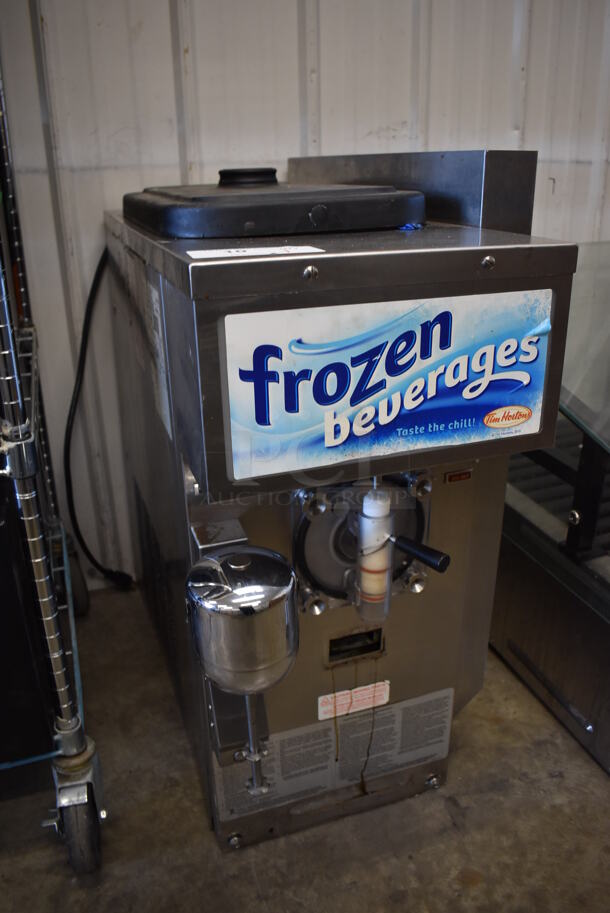 2011 Taylor 428-12 Stainless Steel Commercial Countertop Air Cooled Frozen Beverage Machine w/ Drink Mixer. 115 Volts, 1 Phase. 17x34x33 - Image 3 of 8