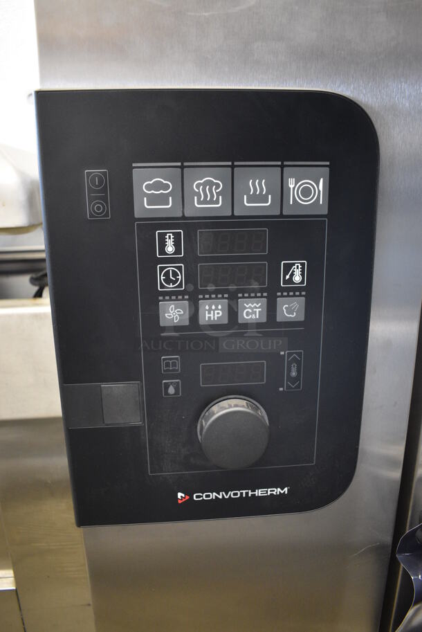 BRAND NEW! LATE MODEL! Convotherm C4eT 10.10 EB -N Stainless Steel Commercial Electric Powered Convotherm Combi Steamer Oven. 208 Volts, 3 Phase. 35x32x42 - Image 6 of 8