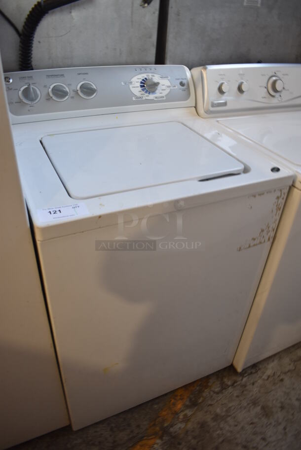 GE Metal Top Load Washer. 115 Volts, 1 Phase. 27x26x43 - Image 3 of 7