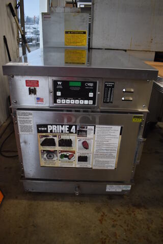 2018 Winston CVap CAC507VR Stainless Steel Commercial Heated Holding Cabinet. 208 Volts, 1 Phase. 27.5x33x33