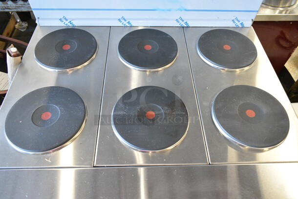 BRAND NEW SCRATCH AND DENT! Imperial Range Pro Series IR-6-E2083 36" Electric Range with 6 Round Plates and Standard Oven. 208 Volts, 3 Phase - Image 6 of 12