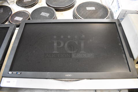 Vizio Model VU42L FHDTV10A 42" Television. 100-240 Volts, 1 Phase. Buyer Must Pick Up - We Will Not Ship This Item. Tested and Powers On But Screen Stays Black