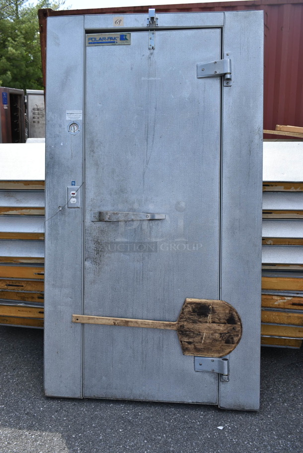 2 Polar Pak SELF CONTAINED Walk In Boxes; 8'x6' Cooler and 8'x6' Freezer. Comes w/ Kolpak PC050T2 115 Volt Evaporator, Copeland ASE35C4-CAA-901 115 Volt, 1 Phase Compressor, Kolpak PF199T3 208-240 Volt, 1 Phase Evaporator and Tecumseh AW459EH-411-J7 208-230 Volt, 1 Phase Compressor. 2 Times Your Bid! - Image 8 of 12