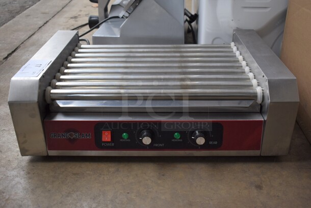 Grand Slam 177HDRG24 Stainless Steel Commercial Countertop Hot Dog Roller. 110 Volts, 1 Phase. 23x17x7. Tested and Working!