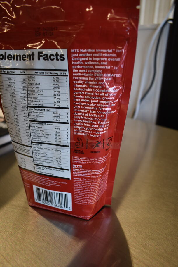 BRAND NEW! MTS Immortal Elite Vitamin Pack.  - Image 7 of 7