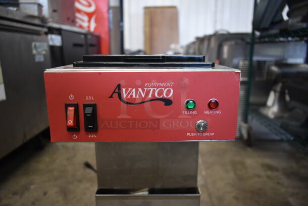 Avantco 177CMAPADJ Stainless Steel Commercial Countertop Coffee Machine. 120 Volts, 1 Phase.  - Image 5 of 9
