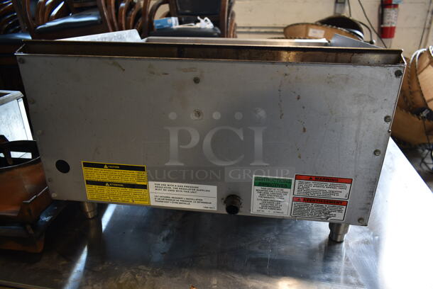 Vulcan VCRG24-11 Stainless Steel Commercial Countertop Natural Gas Powered Flat Top Griddle. 50,000 BTU. - Image 8 of 8