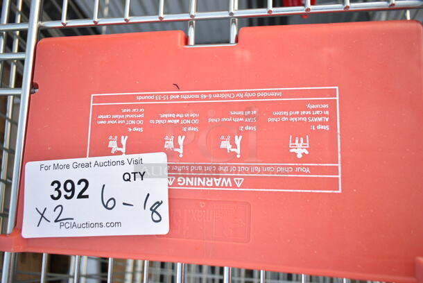 2 BRAND NEW SCRATCH AND DENT! Metal Shopping Carts. 2 Times Your Bid! - Image 5 of 5