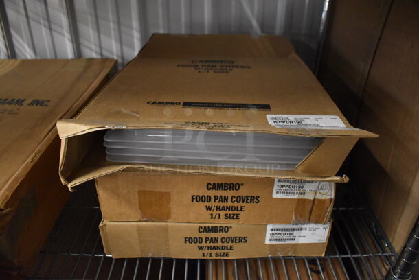 ALL ONE MONEY! Tier Lot of Various Items Including 3 Boxes of 6 Cambro Poly Full Size Drop In Bin Lids and Alto Shaam Piece - Image 4 of 5