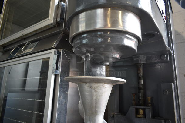 Hobart M 802 Metal Commercial Floor Style 80 Quart Planetary Dough Mixer w/ Metal Mixing Bowl and Dough Hook Attachment. 220 Volts, 3 Phase. - Image 5 of 10