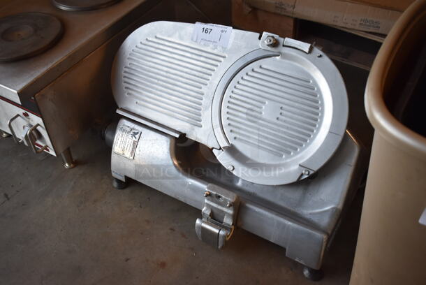 Hobart 2612 Stainless Steel Commercial Countertop Meat Slicer. Missing Arm and Carriage. 120 Volts, 1 Phase. 22x27x16. Tested and Working! - Image 7 of 9