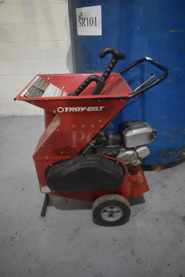 Troy-Bilt 47329 Red Metal Commercial Chipper Shredder. - Image 1 of 9