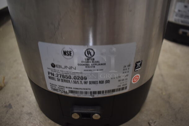 4 BUNN Commercial Stainless Steel Electric Countertop Soft Heat Coffee Servers (27850.0209, 27850.1005) Including Bunn Heat Stand (27825.0201) Measuring 9x14x15. 4 Times Your Bid! - Image 7 of 9