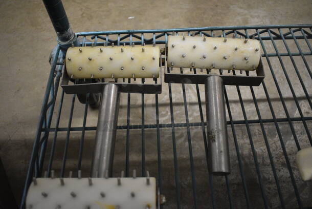 5 Metal and Poly Dough Dockers. 8x5.5x2. 5 Times Your Bid! - Image 2 of 4