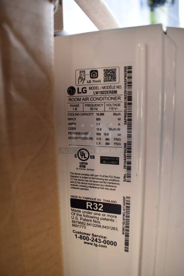 BRAND NEW SCRATCH AND DENT! LG LW1022ERSM Window Mount Air Conditioner. 115 Volts, 1 Phase. 24x22x17 - Image 5 of 7