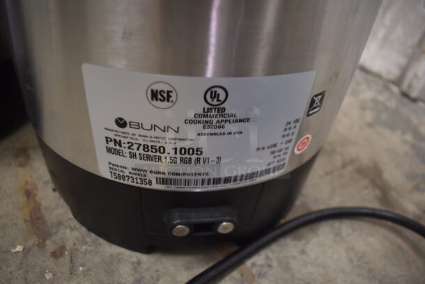 4 BUNN Commercial Stainless Steel Electric Countertop Soft Heat Coffee Servers (27850.0209, 27850.1005) Including Bunn Heat Stand (27825.0201) Measuring 9x14x15. 4 Times Your Bid! - Image 9 of 9