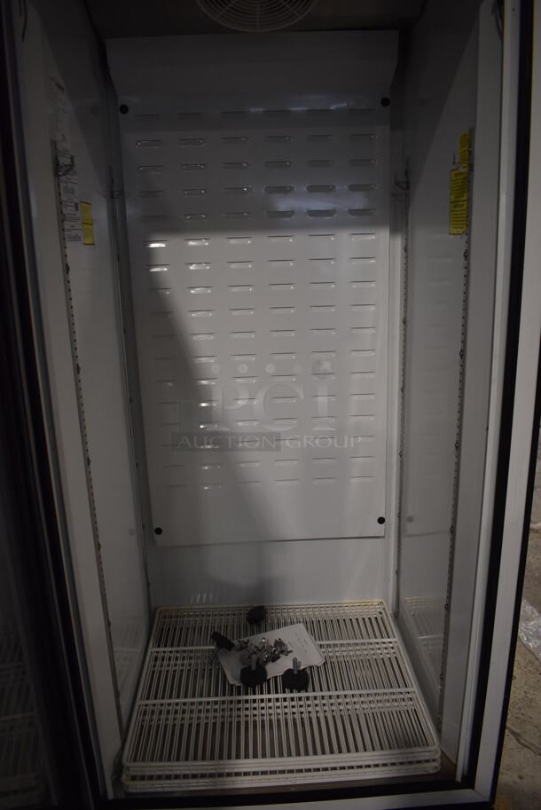 BRAND NEW! Pro-Kold CV16-ULH Metal Commercial Single Door Reach In Freezer Merchandiser w/ Poly Coated Racks. 120 Volts, 1 Phase. 30x28x79. Tested and Working! - Image 5 of 6