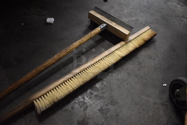 2 Cleaning Brushes w/ Long Handle. 51x1.5x3, 43x10x4. 2 Times Your Bid! - Image 2 of 3