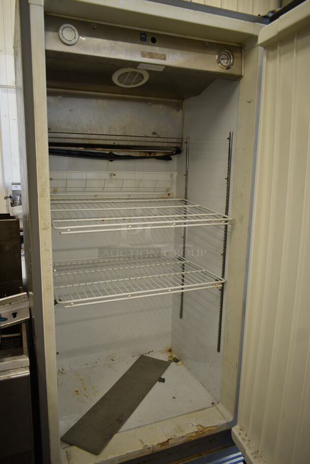 Kelvinator KFS220RHY2 Stainless Steel Commercial Single Door Reach In Freezer on Commercial Casters. 115 Volts, 1 Phase. Tested and Powers On But Does Not Get Cold - Image 4 of 6