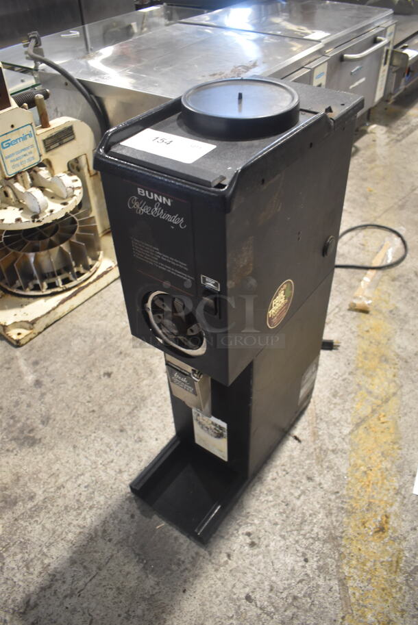 Bunn G3 BLACK Metal Commercial Countertop Coffee Bean Grinder. 120 Volts, 1 Phase. Tested and Working! - Image 3 of 4