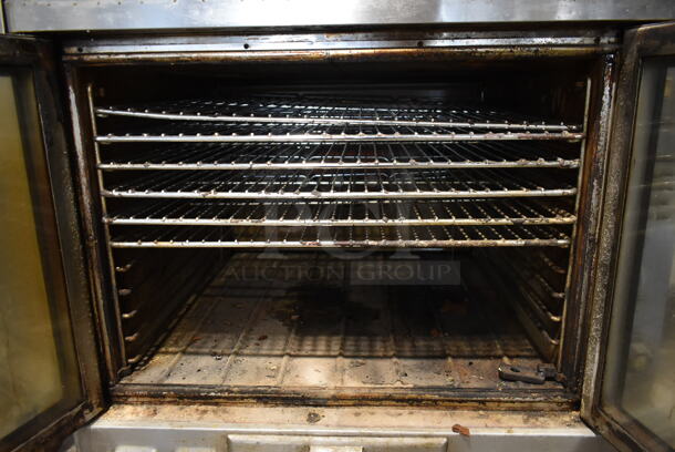 2 Blodgett GZL-10 Stainless Steel Commercial Natural Gas Powered Full Size Convection Ovens w. View Through Doors, Metal Oven Racks and Thermostatic Controls. 2 Times Your Bid! - Image 7 of 11