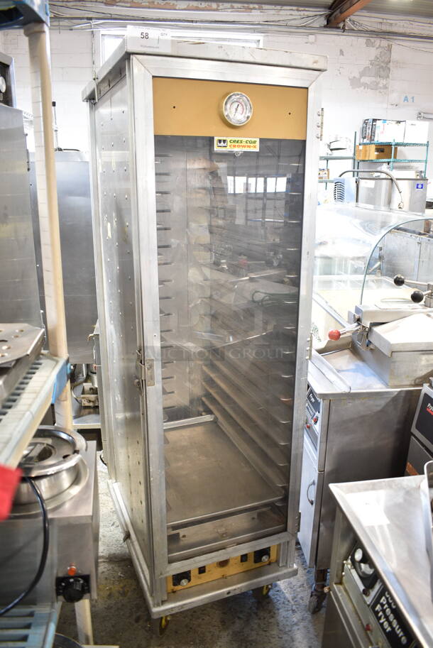 Cres Cor Metal Commercial Heated Holding Cabinet on Commercial Casters. Tested and Working! - Image 2 of 7