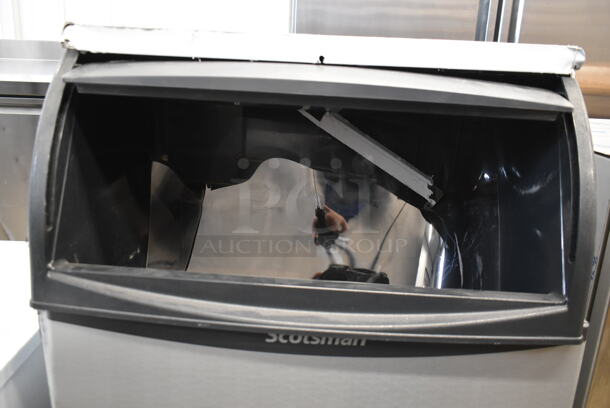 BRAND NEW SCRATCH AND DENT! 2022 Scotsman UN324A-1A Stainless Steel Commercial Self Contained Ice Machine. 115 Volts, 1 Phase.  - Image 5 of 8