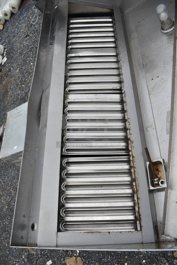 7' Stainless Steel Commercial Grease Hood w/ Filters.  - Image 3 of 6