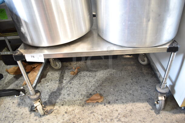 Metro Metal Stand on Commercial Casters.  - Image 1 of 4