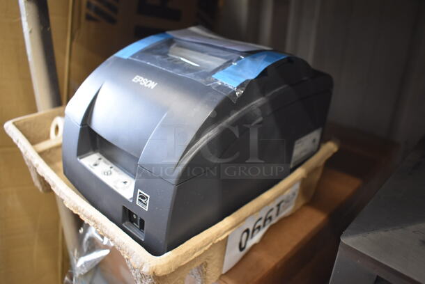 BRAND NEW IN BOX! Epson M188D C31C515806 TM-U220 Impact Dark Gray USB mPOS Receipt / Kitchen Printer. 6x10x6. Tested and Working! - Image 2 of 6