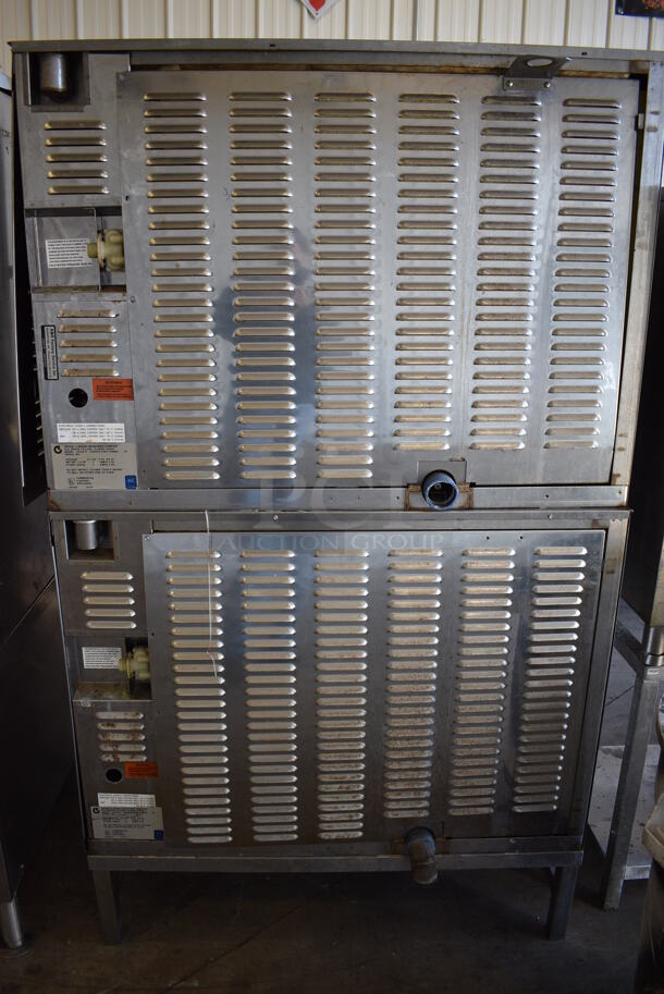 2 Groen CC20-E Stainless Steel Commercial Electric Powered Convection  Combo Steamer Oven. 480 Volts, 3 Phase. 43x33x73. 2 Times Your Bid! - Image 12 of 12