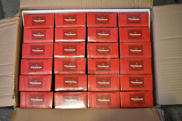 Box of 24 BRAND NEW! Christmas Tree Shops 2 Pack Battery Powered Brass Base Candle Lights.  - Image 3 of 4