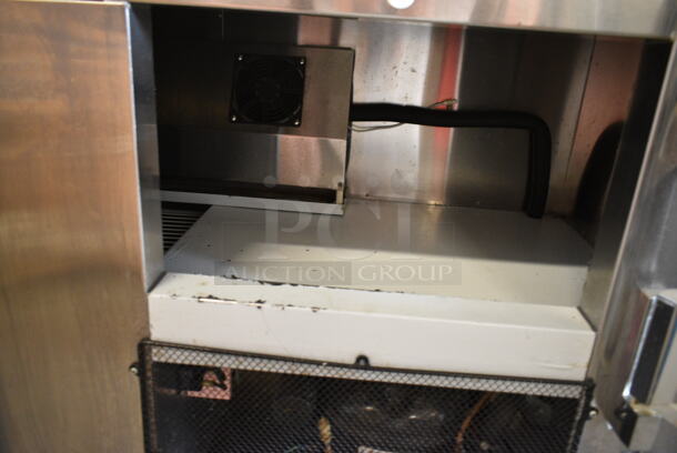 Cooltech CUST-60BM Stainless Steel Commercial Prep Table on Commercial Casters. 120 Volts, 1 Phase. Tested and Working! - Image 6 of 7