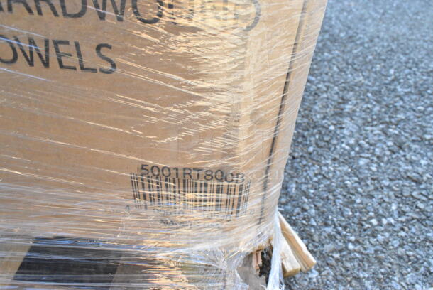 29 BRAND NEW Boxes Including 128HD12COMBO Choice Heavy Duty 12 oz. Microwavable Translucent Plastic Deli Container and Lid Combo Pack - 240/Case, 2 Box 129MCS28B Choice 28 oz. Black Rectangular Microwavable Heavy Weight Container with Lid 8 3/4" x 6 1/4" x 1 3/4" - 150/Case, 127RD16COMBO Choice 16 oz. Microwavable Clear Round Deli Container and Lid Combo Pack - 250/Case, 966TALLFLDB Choice White Tall-Fold 6" x 13" Dispenser Napkin - 8000/Case, 5001RT800B Lavex 8" White Hardwound Paper Towel, 800 Feet / Roll - 6/Case, 500CC9 Choice 9 oz. Clear PET Customizable Plastic Squat Cold Cup - 1000/Case, 4338HCAKE12100 Choice 8" High Dome Half Cake Container with Dome Lid - 100/Case, 500CC16 Choice Clear PET Customizable Plastic Cold Cup - 16 oz. - 1000/Case, 130IC20DSP1M Choice 20 lb. Clear Plastic Drawstring Ice Bag with Ice Print - 250/Case, 150CK1515RD Choice 15" x 15" Red Check Deli Sandwich Wrap Paper - 4000/Case. 29 Times Your Bid!  - Image 11 of 12