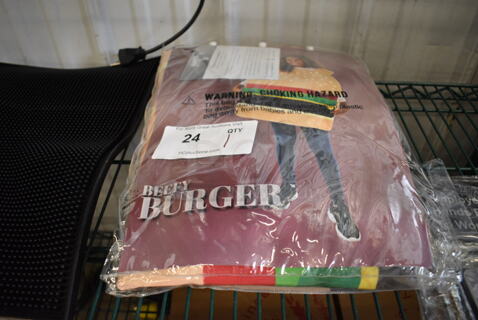 BRAND NEW! Beefy Burger Costume