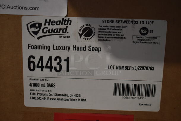 2 Boxes of BRAND NEW Health Guard 64431 Foaming Luxury Hand Soap. 2 Times Your Bid! - Image 3 of 4