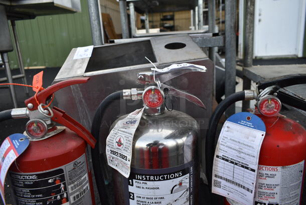 9 Various Fire Extinguishers Including Badger. Buyer Must Pick Up - We Will Not Ship This Item. 9 Times Your Bid! - Image 6 of 6
