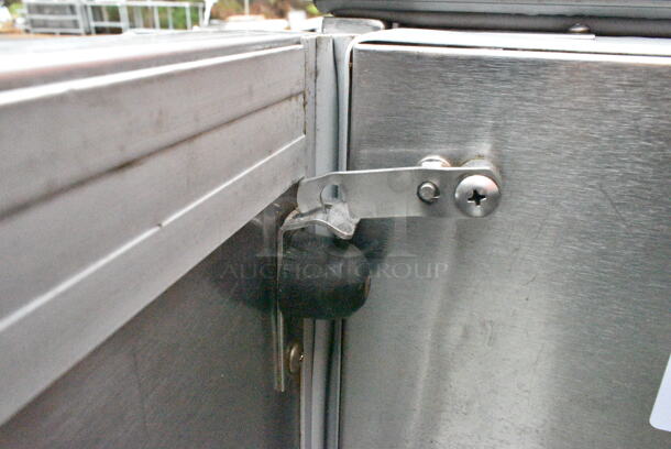 Beverage Air SM49N Stainless Steel Commercial Milk Cooler on Commercial Casters. 115 Volts, 1 Phase.  - Image 7 of 8